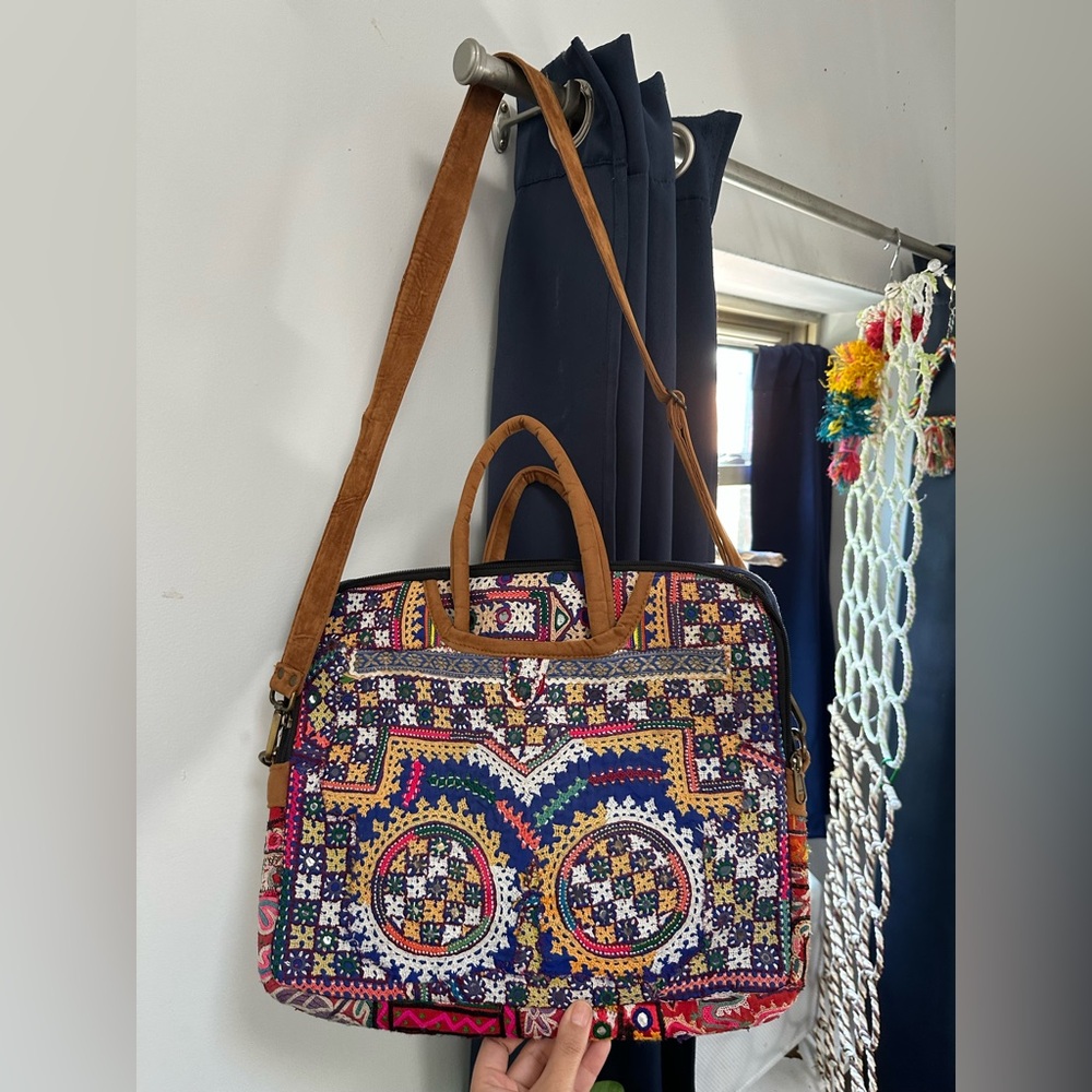 Laptop Bag from India. Boho, Ethnic, Gypsy